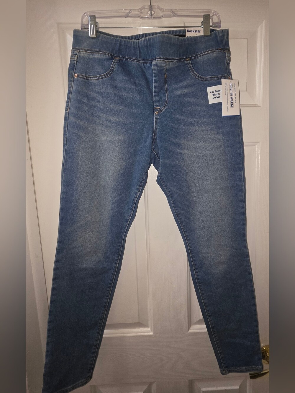 Old Navy Womens Rockstar Built In Warm Jeggings